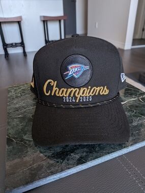 New Era OKC Thunder Champions 2024/2025 Snapback Hat